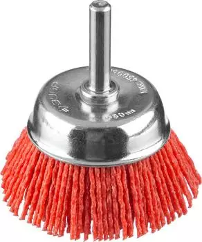 Кордщетка ЗУБР чаша 50мм для дрели нейлон (35165-050_z02)