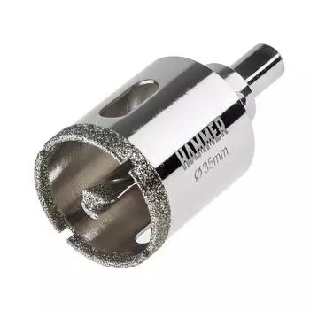 Коронка алмазная Hammer Ф35мм hex (dhs 35.0*65/5)