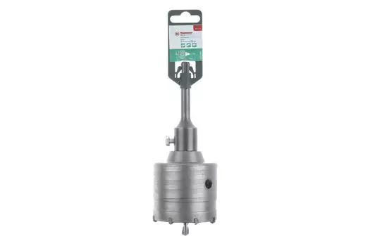 Коронка твердосплавная Hammer Dc hd 68mm ТВС + переходник sds+