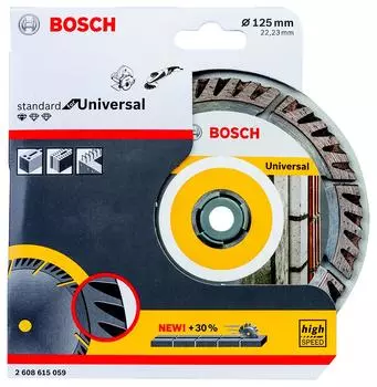 Круг алмазный Bosch (2608615059) Ф125х22мм универсальный