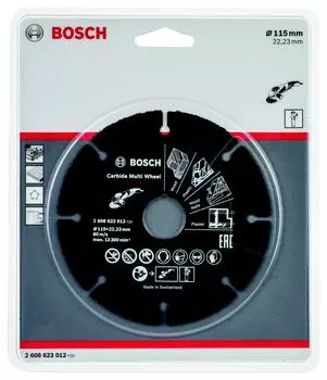 Круг алмазный Bosch (2.608.623.012) Ф115х22мм универсальный