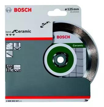 Круг алмазный Bosch Best for ceramic 125x22 (2608602631) Ф125х22мм по керамике