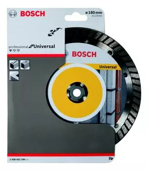 Круг алмазный Bosch Standard for universal turbo (2608602396) Ф180х22мм универсальный