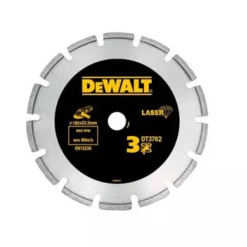 Круг алмазный Dewalt (dt3762-xj) Ф180х22мм по граниту