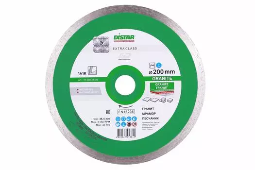 Круг алмазный Distar 1a1r granite rp35t (262170) Ф200х25.4мм по граниту