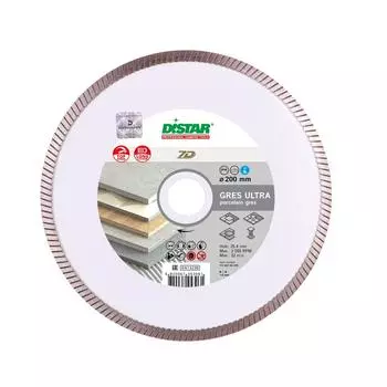 Круг алмазный Distar (1a1r gres ultra rp25t 255035) Ф200х25.4мм по керамограниту