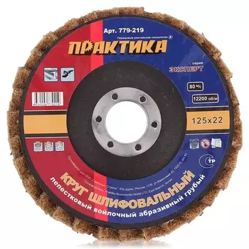 Круг полировальный ПРАКТИКА 125 мм (779-219) 1 шт.