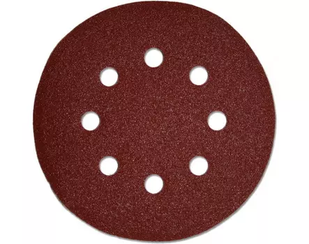 Круг шлиф. самосцепляющийся ПРАКТИКА 125мм p320 8отв.