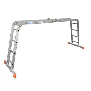 Лестница алюминиевая приставная Krause Multimatic 120649