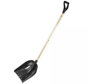 Лопата снеговая с планкой СИБИН 421843