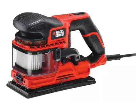 Машинка шлифовальная плоская (вибрационная) Black &amp; decker Ka330e