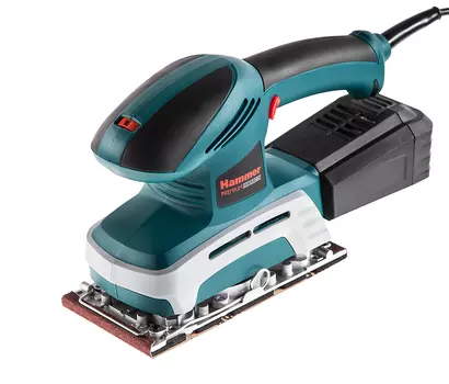 Машинка шлифовальная плоская (вибрационная) Hammer Psm220С premium