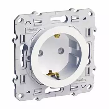 Механизм розетки Schneider electric S52r037 odace
