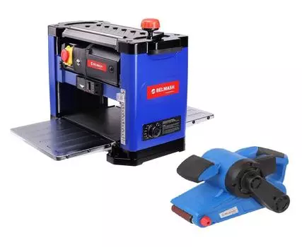 Набор БЕЛМАШ Станок p1500m +Машинка шлифовальная ленточная 3021