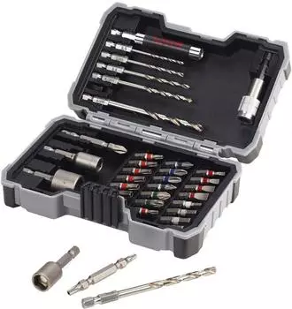 Набор бит и сверл Bosch Pro-mix Металл (2.607.017.328) 35пр. + торцевые головки и держатель