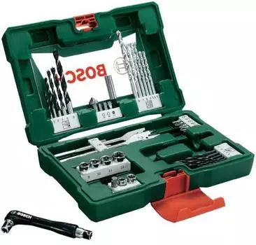 Набор бит и сверл Bosch V-line-41 (2.607.017.316) 41шт. + двухсторонний держатель д/бит