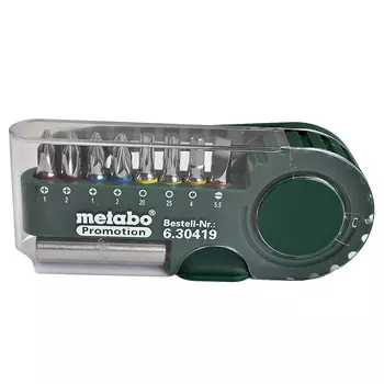 Набор бит Metabo 630419000 9 предм.
