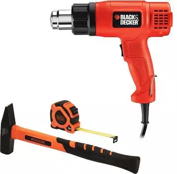 Набор Black &amp; decker Фен технический kx1650 +Набор bdht9-30092
