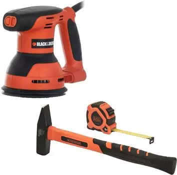 Набор Black &amp; decker Орбитальная (эксцентриковая) шлифмашина ka198 +Набор bdht9-30092