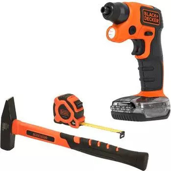 Набор Black &amp; decker Отвертка аккумуляторная bdcsfs30c +Набор bdht9-30092