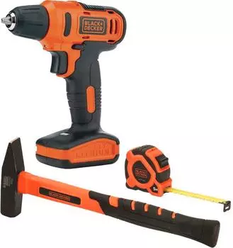 Набор Black &amp; decker Шуруповерт аккумуляторный ld12sp +Набор bdht9-30092
