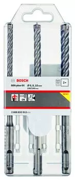 Набор буров Bosch Sds+ (2608833912)