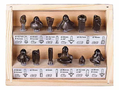 Набор фрез Stayer Ф6мм s6мм i мм (2992-h12)