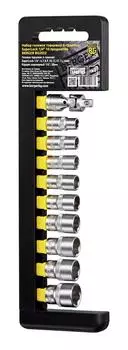 Набор головок Berger H 35мм, s 1/4'' (bg2032)