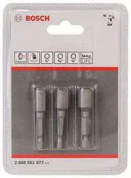 Набор головок Bosch H 50мм, s 1/4'' (extra hard 2 608 551 077)