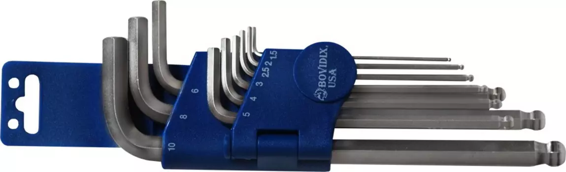 Набор имбусовых ключей Bovidix 6030409