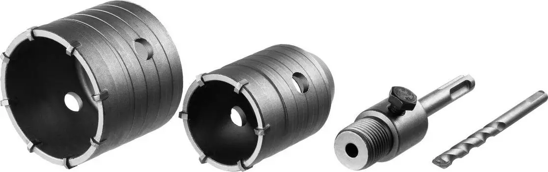 Набор коронок ЗУБР Ф50-68мм sds+ МАСТЕР(29211-h2)