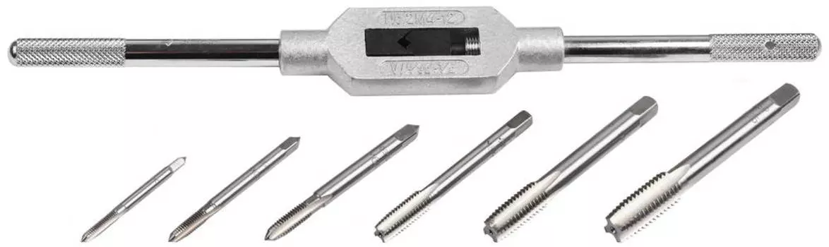 Набор метчиков ЗУБР 28126-h7