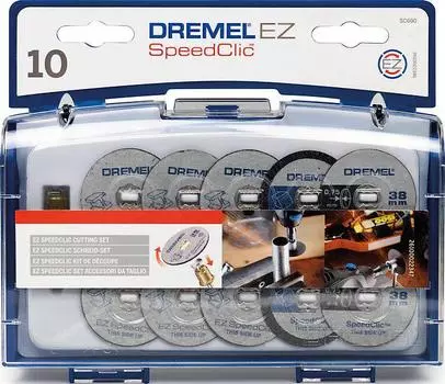 Набор насадок для дрели Dremel Sc690 speed clic