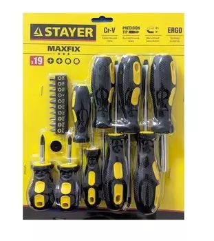 Набор отверток Stayer 2513-h19
