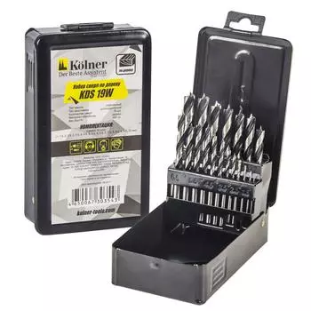Набор сверл Kolner Kds 19w