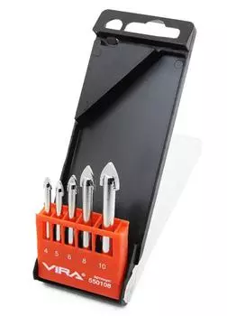 Набор сверл Vira Ф10мм (550108)