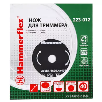 Нож для триммера Hammer 223-012