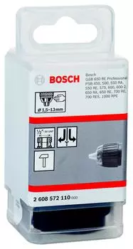 Патрон для дрели Bosch Ф13мм (2608572110)