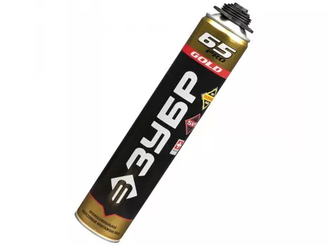 Пена монтажная ЗУБР Gold pro 65