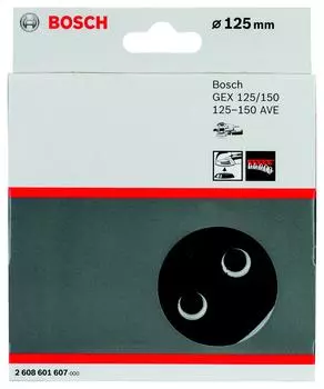 Подошва, основание, опора Bosch 2 608 601 607 125мм