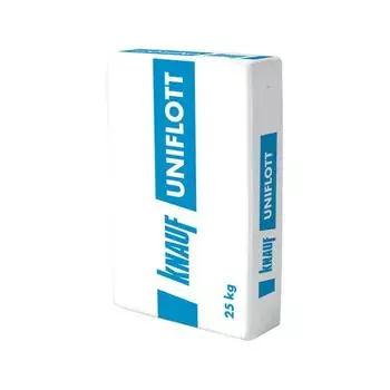 Шпаклевка Knauf Унифлот 25кг гипсовая высокопрочная