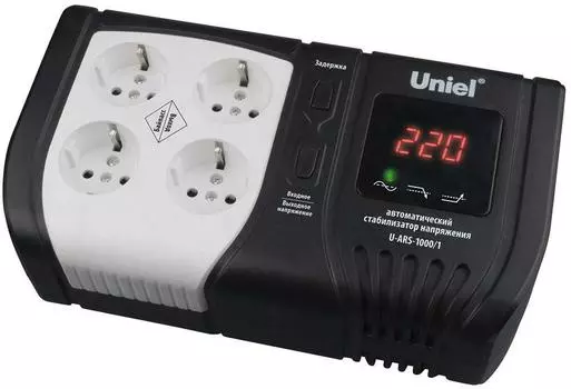 Стабилизатор напряжения Uniel U-ars-1000/1