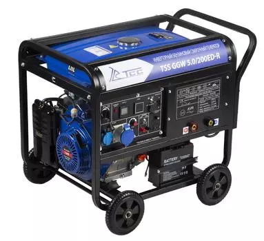 Сварочный бензиновый генератор ТСС Ggw 5.0/200ed-r (22957)