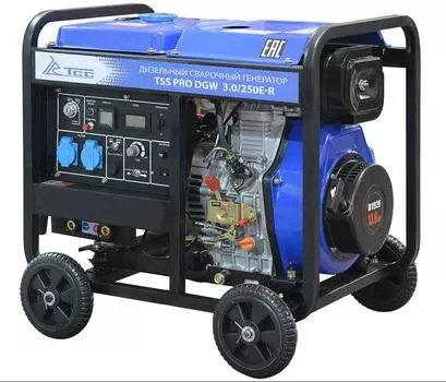 Сварочный дизельный генератор ТСС Pro dgw 3.0/250e-r (022833)