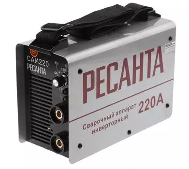 Сварочный инвертор РЕСАНТА Инвертор сварочный САИ 220 в кейсе