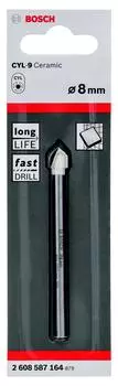 Сверло Bosch Ф8х80мм (2608587164)