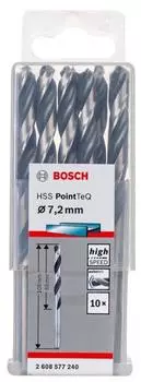 Сверло по металлу Bosch Ф7.2х69мм (2.608.577.240)