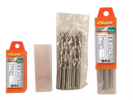 Сверло по металлу Sturm! Ф10.2х133мм (1055-04-10s2-ss5)
