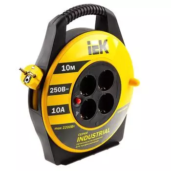 Удлинитель Iek industrial УК10 ПВС 3х1