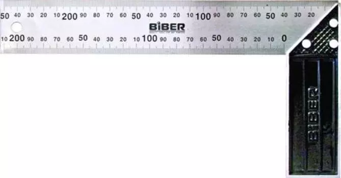 Угольник Biber 40640